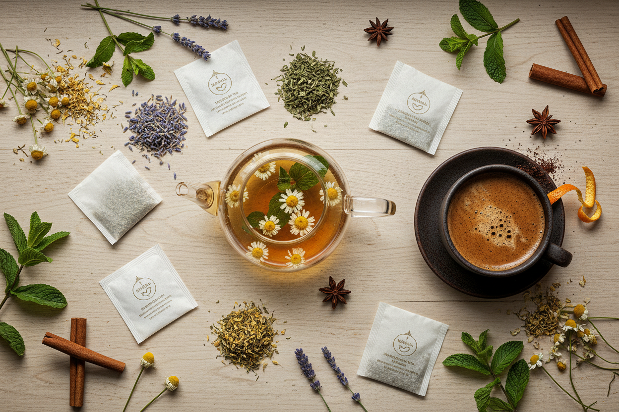 Herbal Teas & Coffee