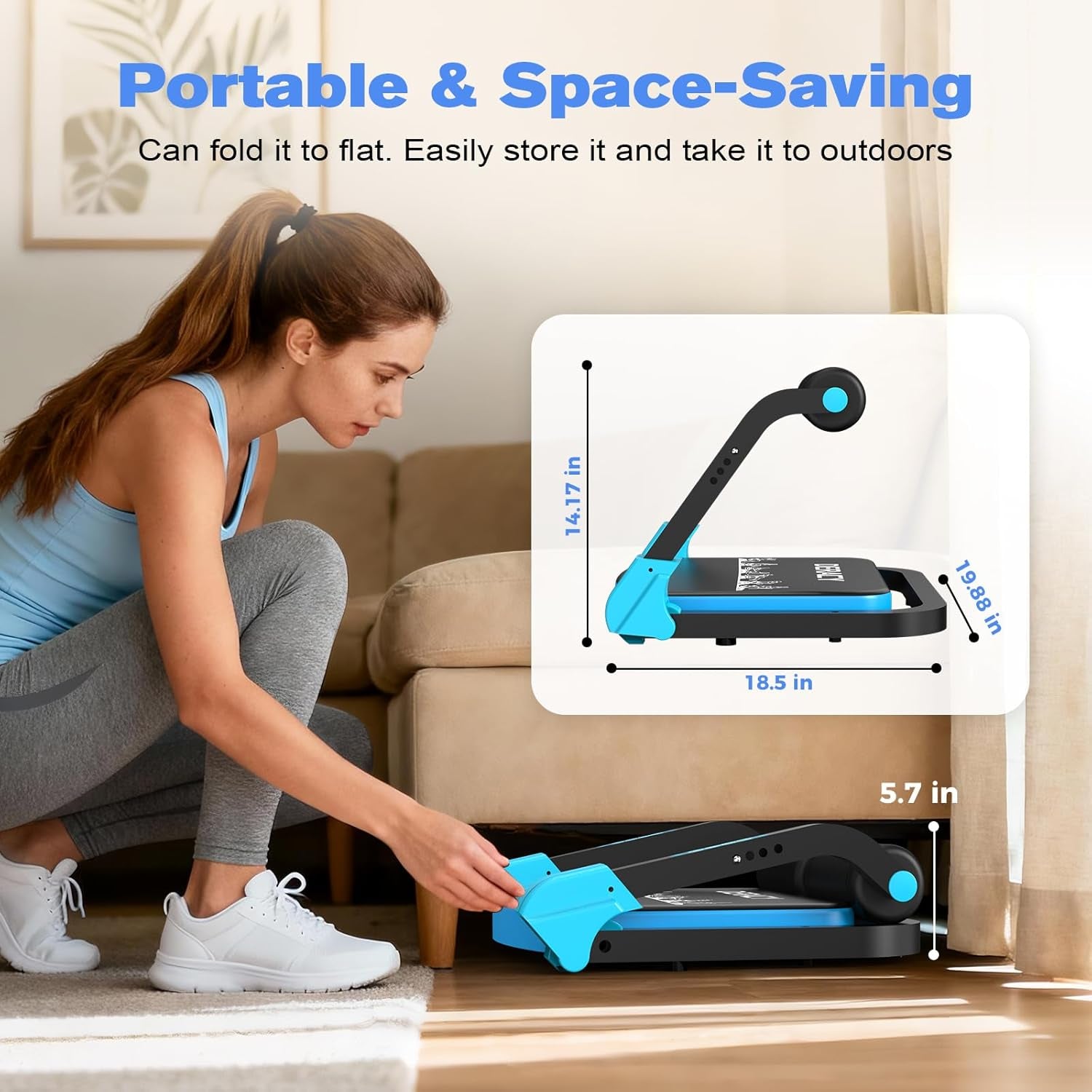 Sit up Exercise Equipment, Adjustable Ab Machine, Multi-Functional Sit up Machine, Ab Workout Equipment, Ab Trainer Machine for Women Men