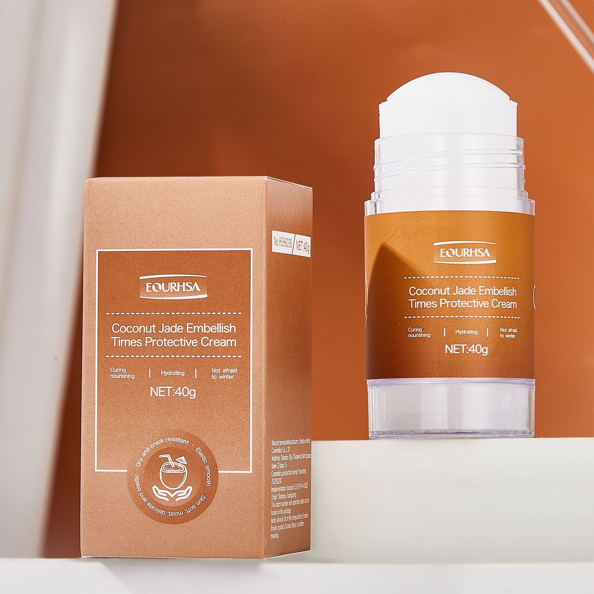 Fashionable and effective heeltastic foot balm Moisturizing Hand And Foot Balm, Powerful Nourishing Stick (highly recommended)