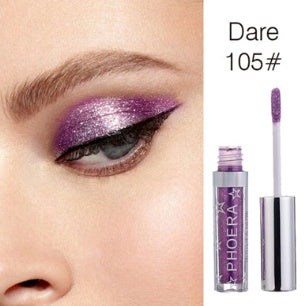 PHOERA Magnificent Metals Glitter and Glow Liquid Eyeshadow pick from 12 Colors