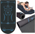 Non-Slip Workout Mat for Ab Roller Wheel, Exercise Mat with Storage Bag, 7mm Extra Thick Exercise Equipment Yoga Floor Mats Home & Gym Sound Insulation Protection Pads
