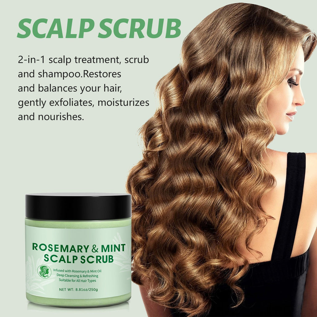 Rosemary scalp Scrub Replenishment Soft