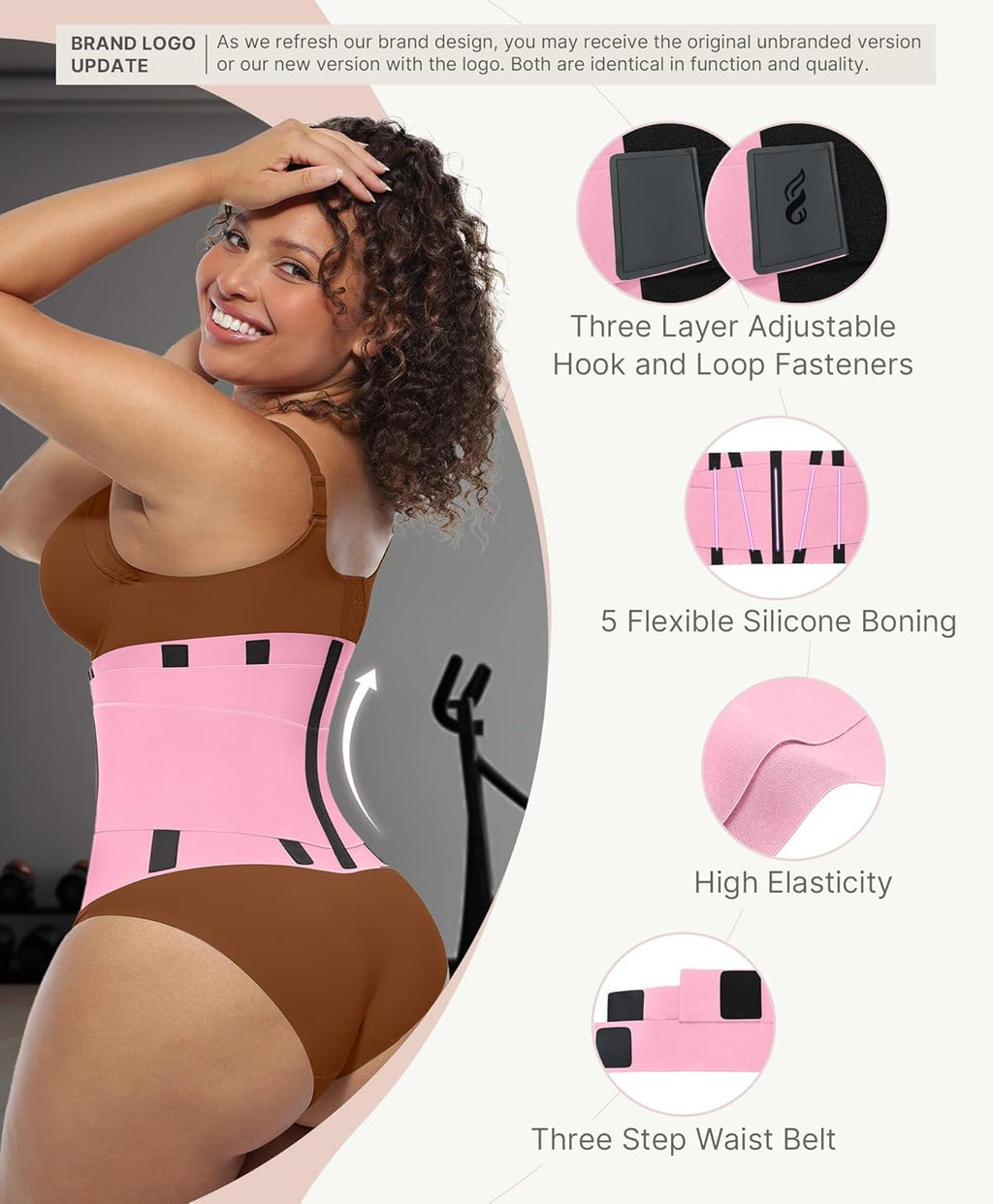 Waist Trainer Belt Waist Cincher Trimmer Ab Belt Tummy Control Body Shaper with Triple Wrap Women and Men