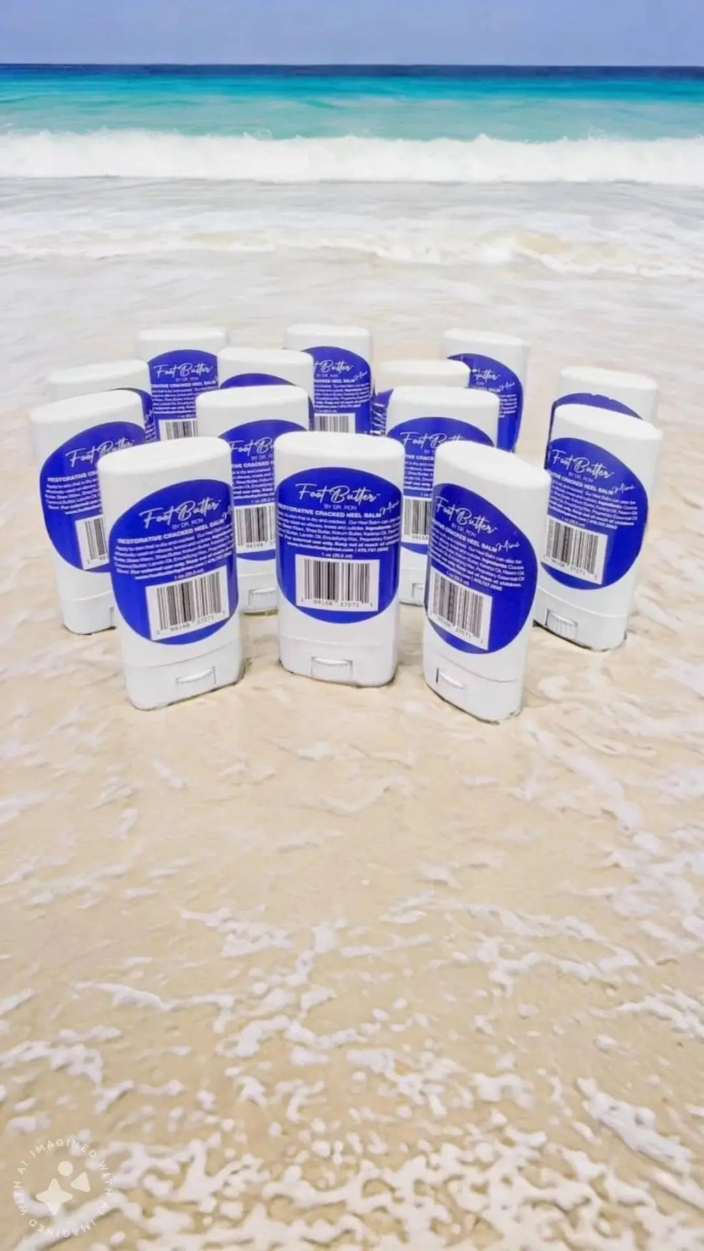 Foot Butter Travel Set – Mini Moisturizers & Pumice Scrub