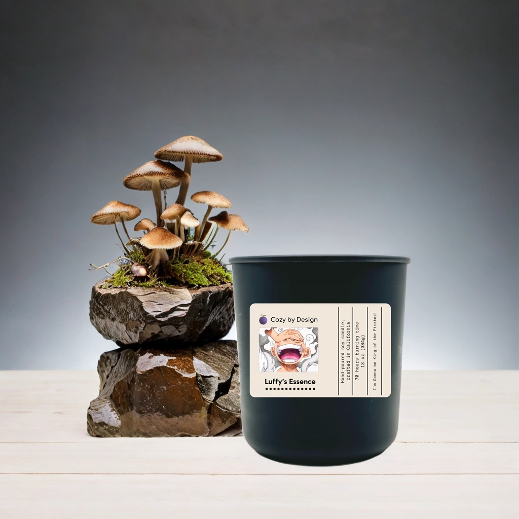 One Piece Merch - Anime Scented Candle Luffy's Essence Lavender & Ylang Candle