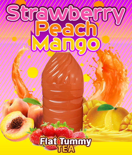 Strawberry Peach Mango Detox Tea | Natural Digestive Cleanse & Liver Support Tea