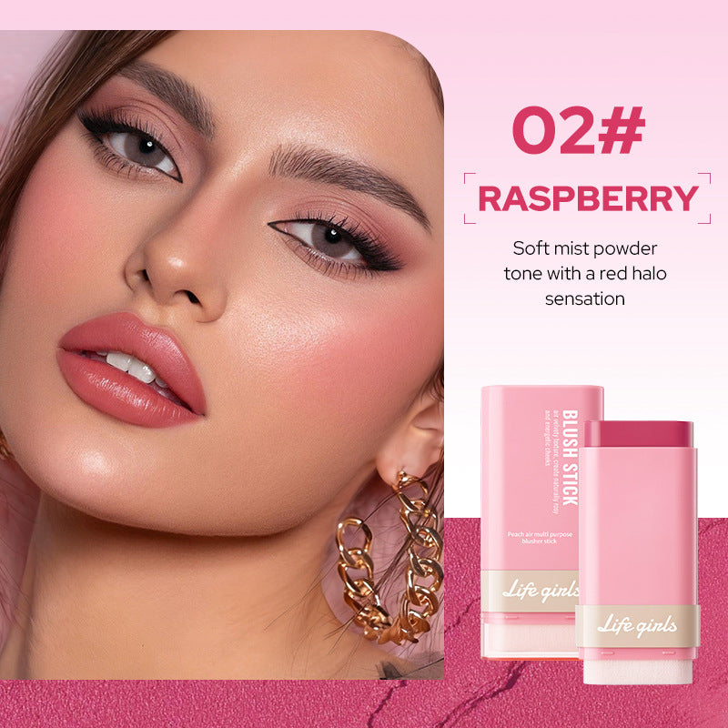 Fashionable on the go Peachy Multi-use Blush Stick
