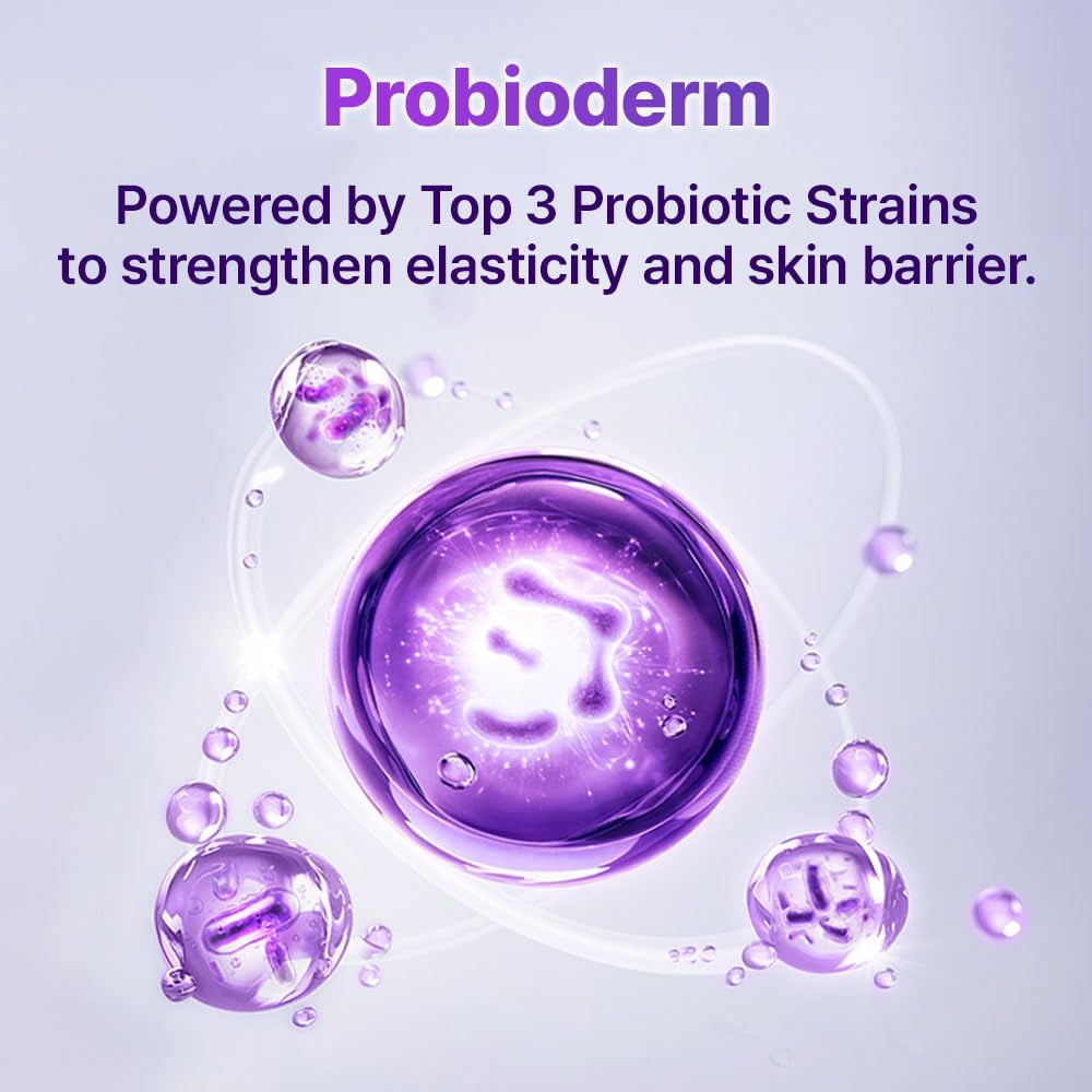 Probioderm 3D Lifting Skincare Set | Cardi B'S Korean Night Cream, Serum & Face Mist for Lifting & Firming | Perfect Anti-Aging Routine for Dry, Dull, Saggy Skin | Mother’S Day Gift