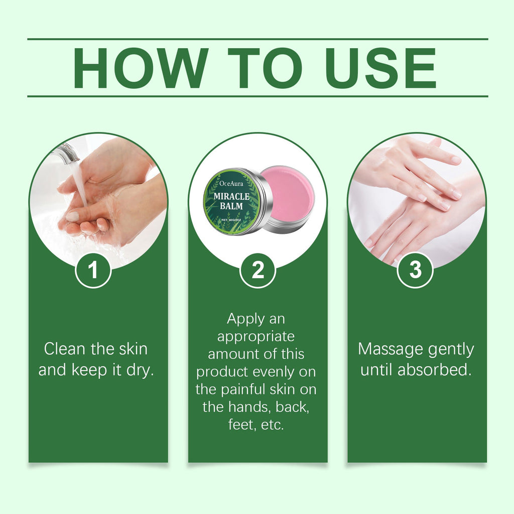 OceAura Herbal Joint Care Cream Daily External Care For Knee Joints Herbal Massage Cream