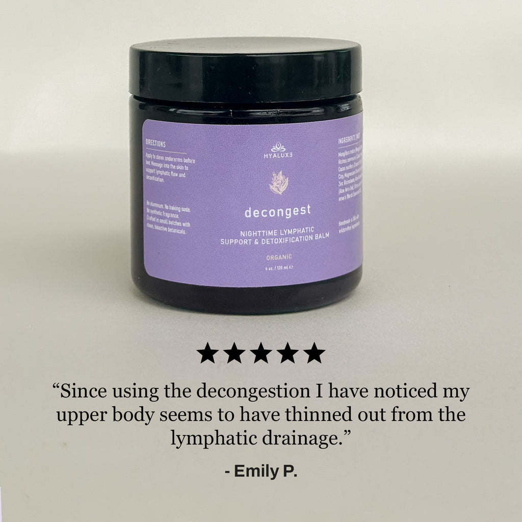 DECONGEST: Overnight Lymphatic Drainage and Detoxification Balm