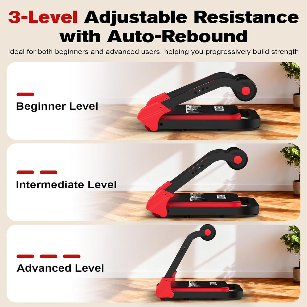 Sit up Exercise Equipment, Adjustable Ab Machine, Multi-Functional Sit up Machine, Ab Workout Equipment, Ab Trainer Machine for Women Men
