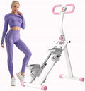 Stair Stepper for Exercise at Home, Upgrade Vertical Climber Stairmaster for Full-Body Workout, Folding Cardio Exercise Climber Steppers Machine with Adjustable Handlebar for Gym Exercise