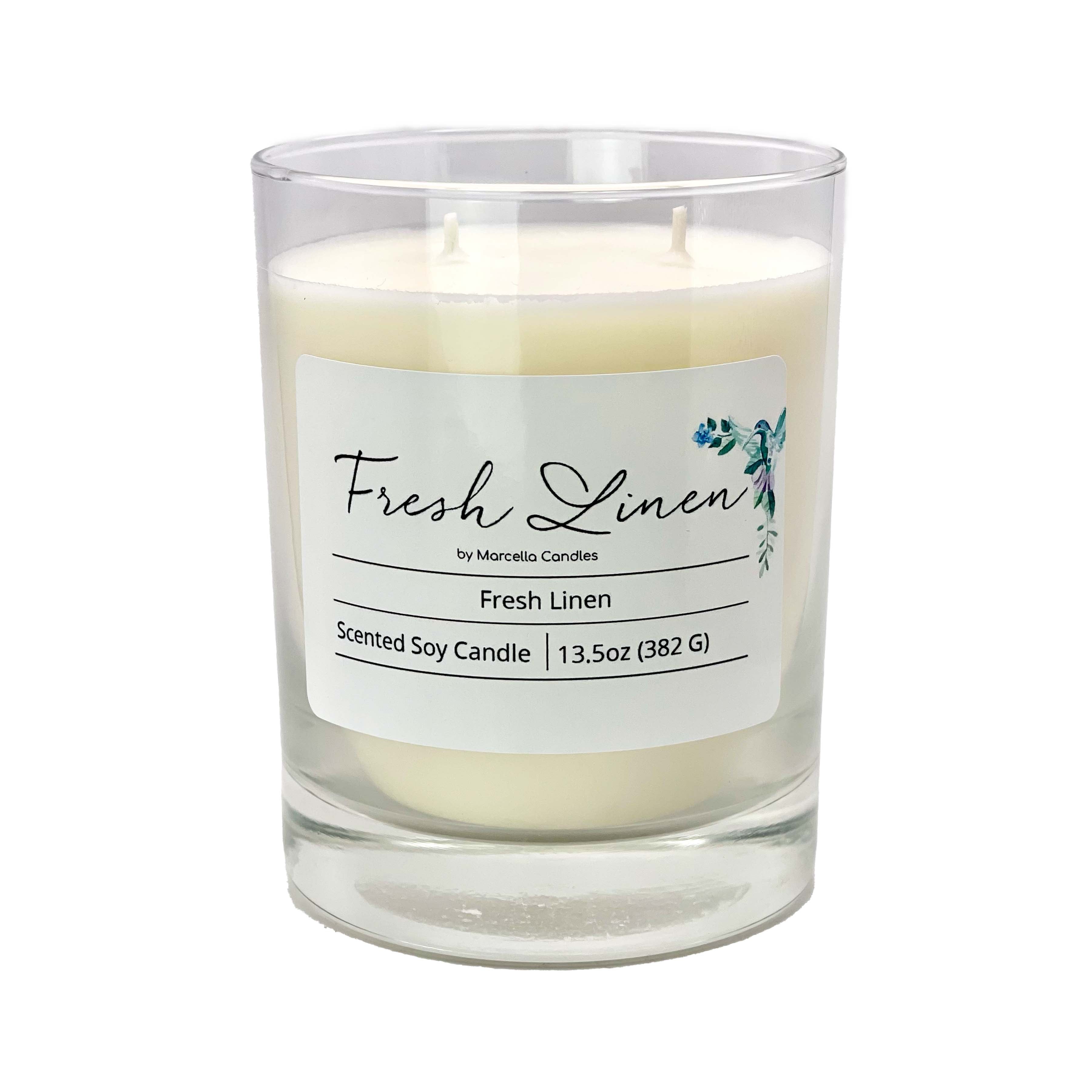 Fresh Linen 13.5oz Soy Candle