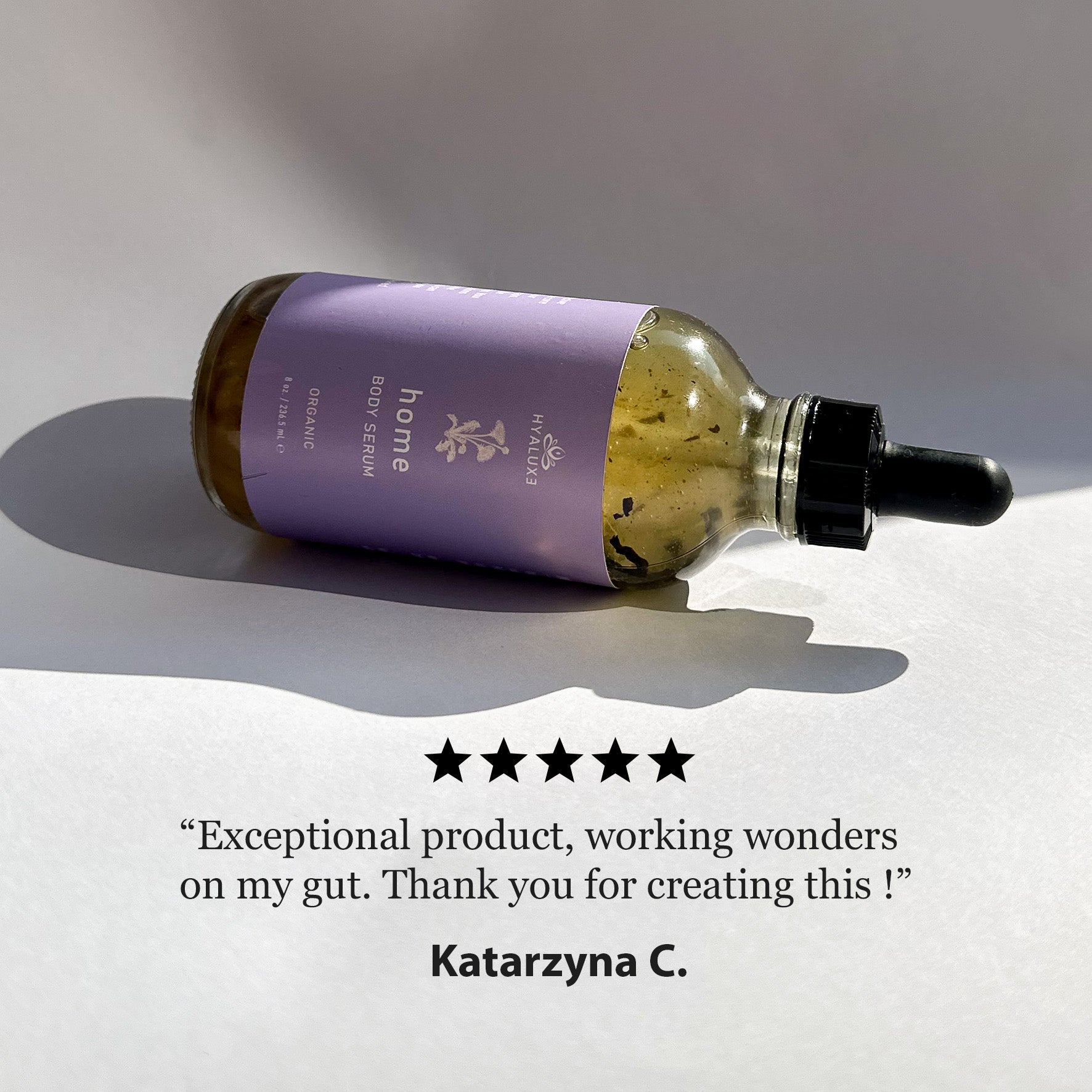 HOME: Enhanced Castor Oil Serum for Digestive and Lymphatic Health