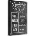 Laundry Schedule - Canvas