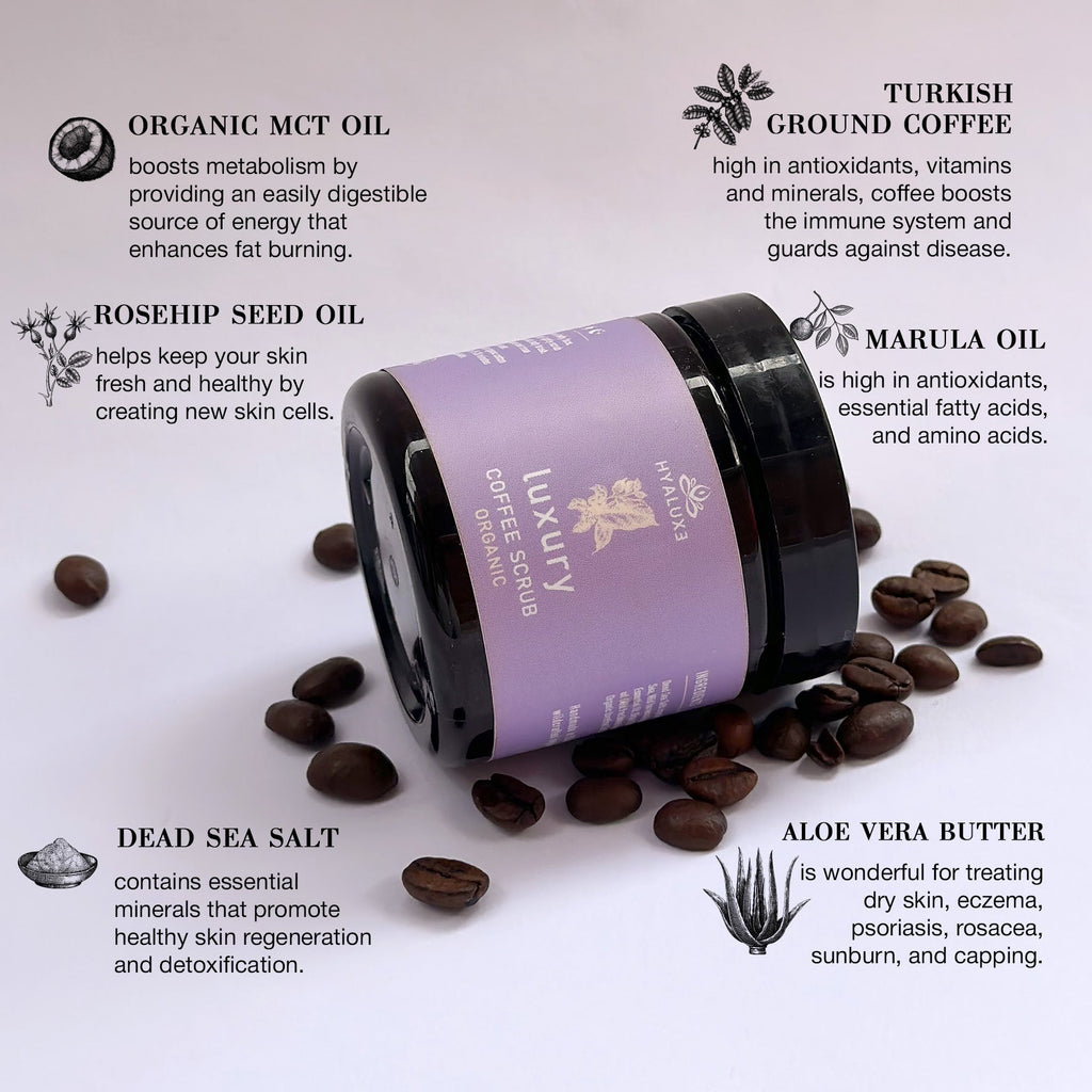 Luxury Cellulite Skin Repair Coffee Scrub