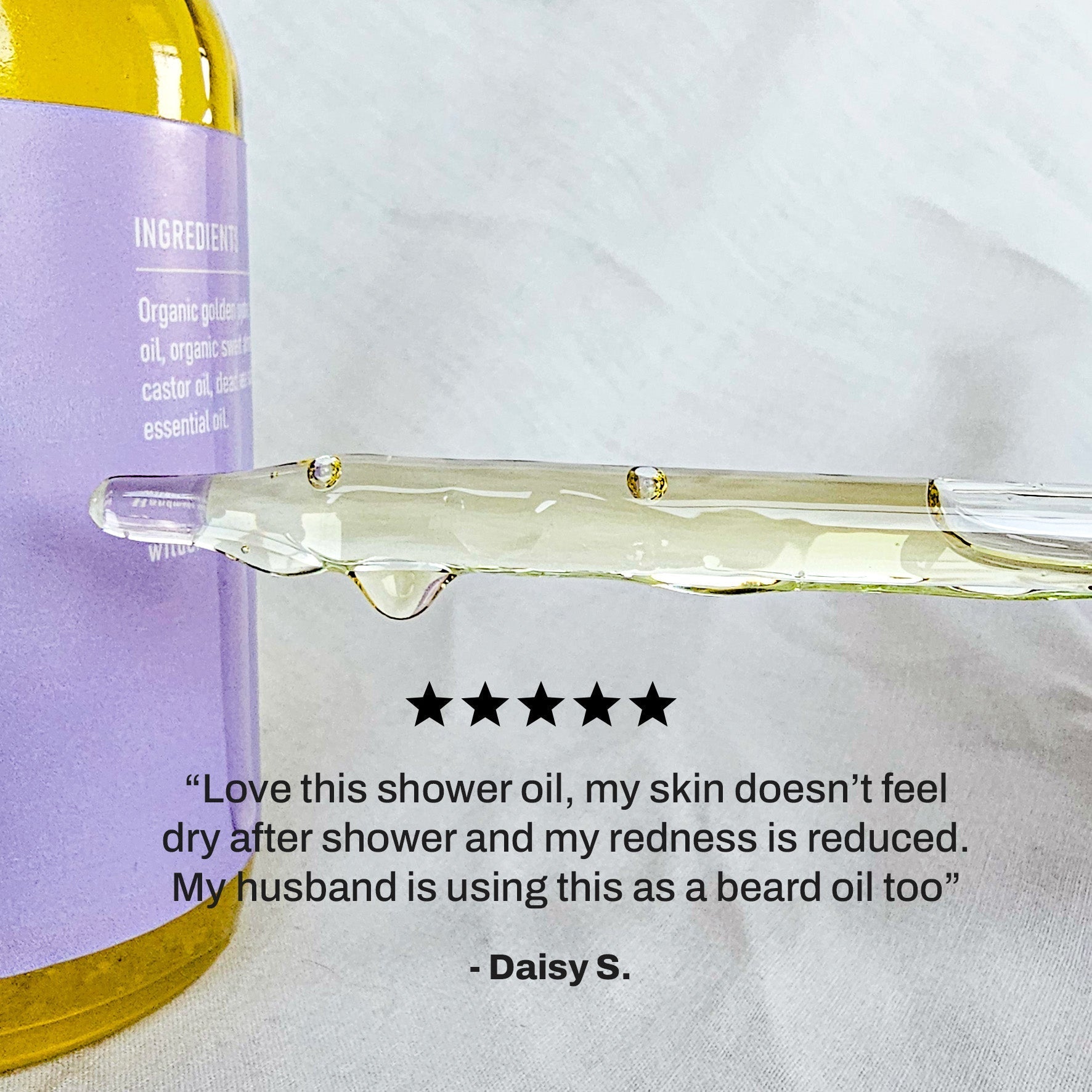 NOURISH: Deep Restoration Shower Oil