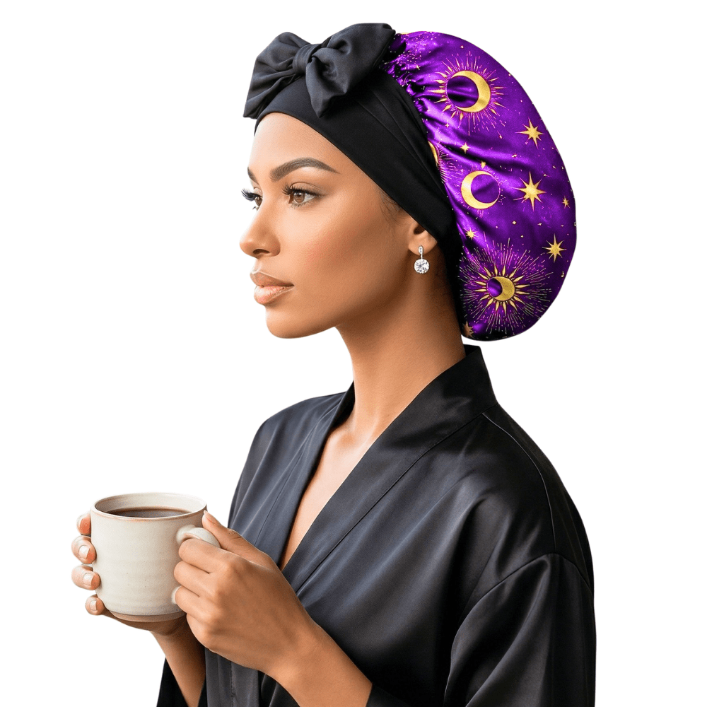 Original Stretch Tie Satin Bonnet | Multiple Colors Available